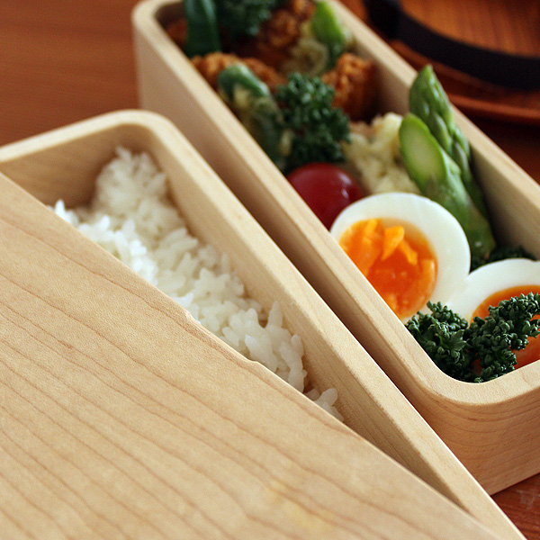 Get a Japanese wooden bento box. Dramatically change your fall leaves ...