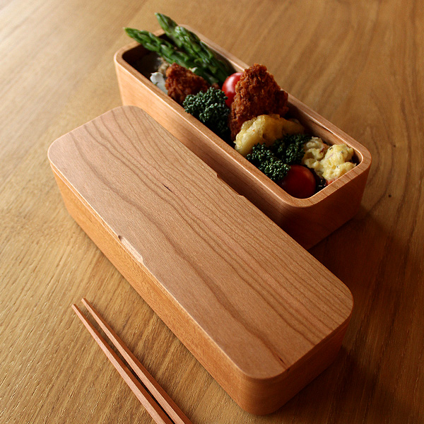 Get a Japanese wooden bento box. Dramatically change your 